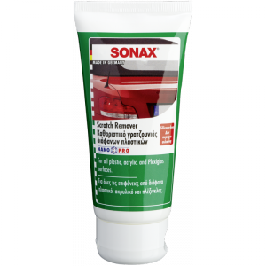 SONAX skaidraus plastiko įbrėžimų šalinimo priemonė 75ml